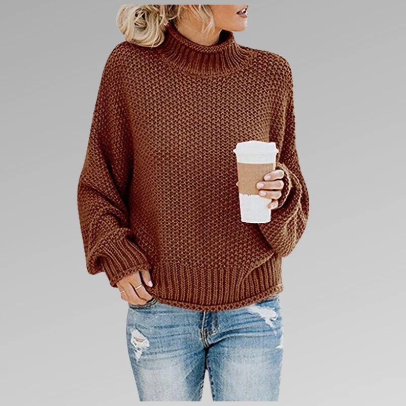 Natascha | Dames Losse Breipullover voor de Winter