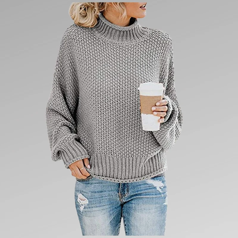 Natascha | Dames Losse Breipullover voor de Winter