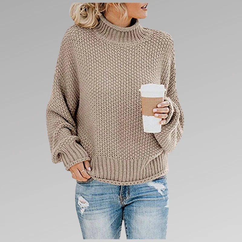 Natascha | Dames Losse Breipullover voor de Winter