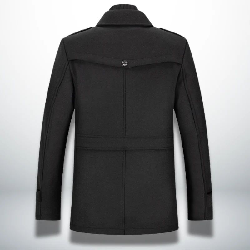 Felix | Heren Smart-Casual Mantel met Knopsluiting