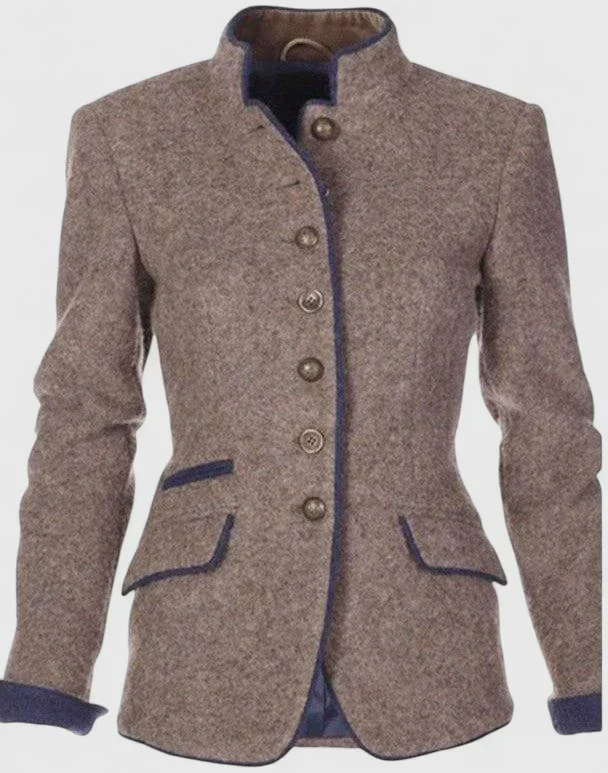 Alina | Dames Formele Cardigan met Knopenrij