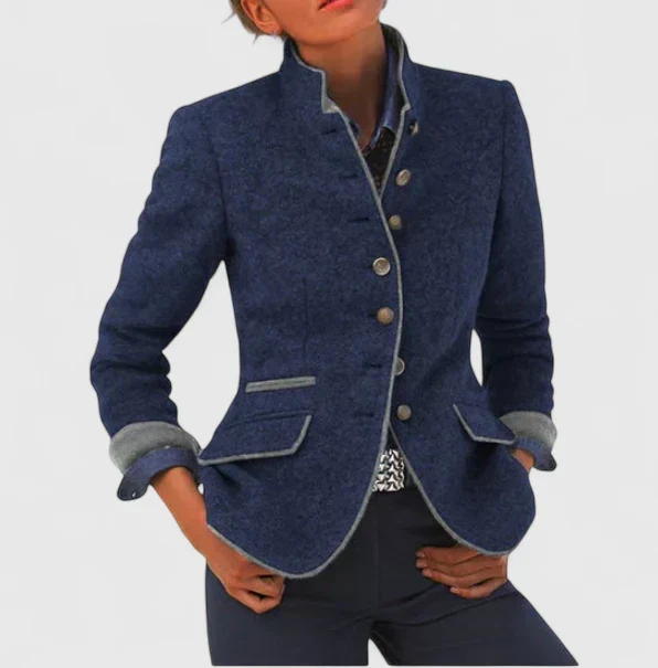 Alina | Dames Formele Cardigan met Knopenrij