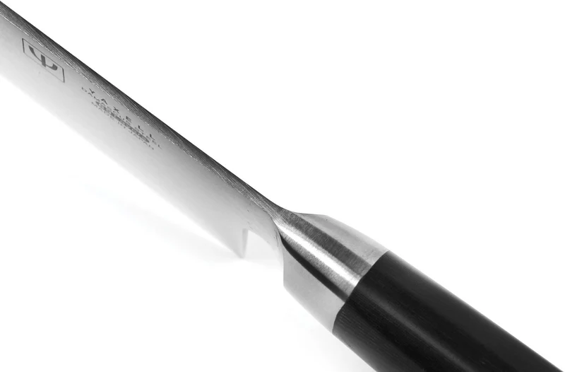 Yaxell Santoku-Messer - Klinge 16,5 cm – 69-lagiger Damaststahl – Griff aus Canvas-Micarta