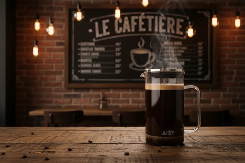 La Cafetiere cafetiere Glas 1 L / 8 Tassen - French Press, Stempelkanne