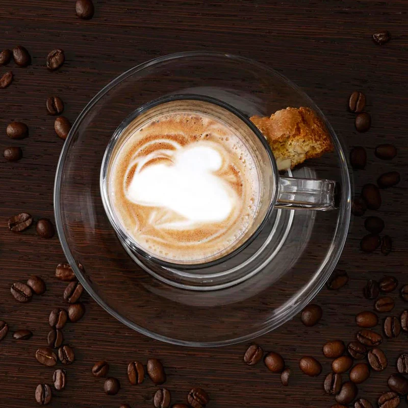 Leonardo Senso Kaffeegläser – Stapelbar – 250 ml – 6 Stück