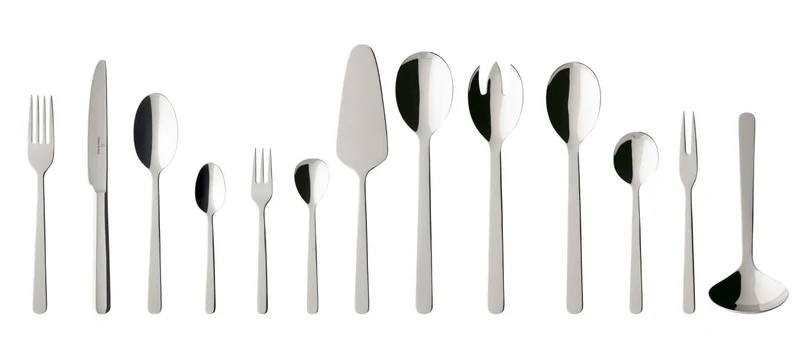 Villeroy & Boch Besteckset Louis - Edelstahl - 68-teilig / 12 Personen