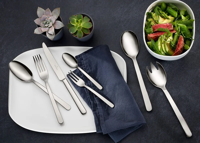 Villeroy & Boch Besteckset Louis - Edelstahl - 68-teilig / 12 Personen