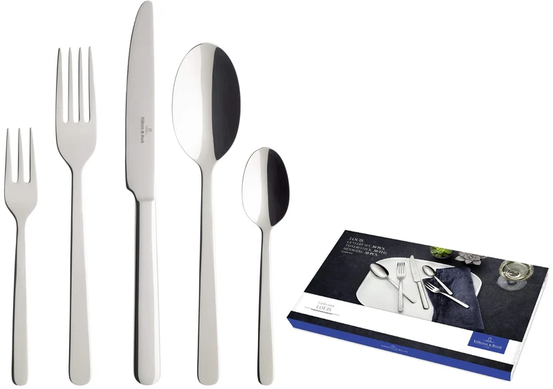 Villeroy & Boch Besteckset Louis - 30-teilig / 6 Personen