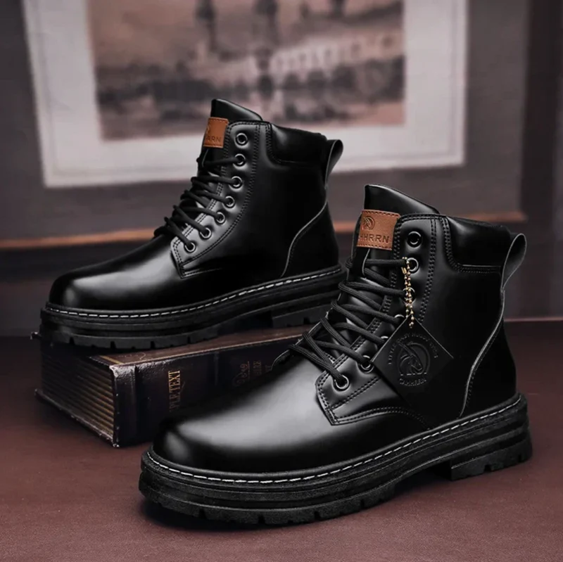 Timber™ Comfortabele Heren Veterschoenen – Robuuste, Warme & Waterafstotende Schoenen voor Elke Dag
