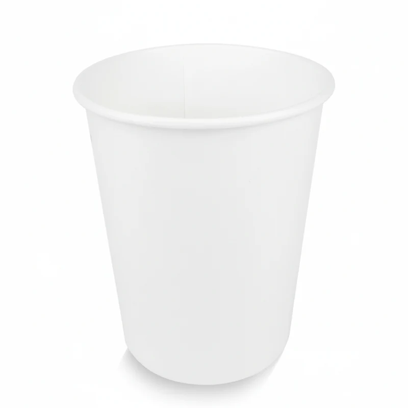 Cookinglife Papierbecher - Einweg Kaffeebecher 230 ml aus Karton - Weiß - 50 Stk