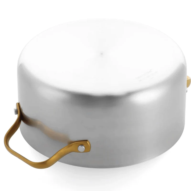 GreenPan Topfset Padova Reserve 5-teilig - Triply Edelstahl - Kochtöpfe ø 20, 24 cm, Stieltopf ø 18 cm & Bratpfanne ø 20 & 28 cm