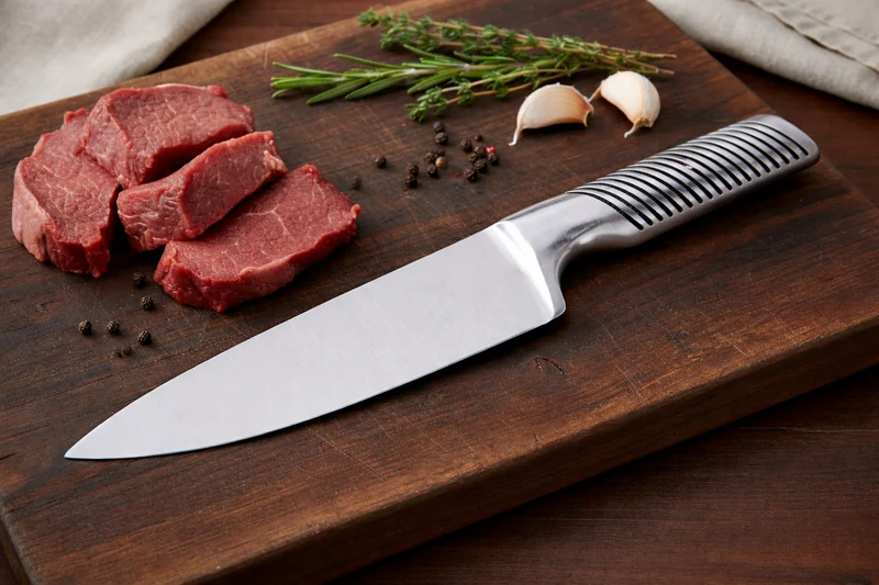 Cookinglife Kochmesser Edelstahl 34 cm - Chefmesser - Spülmaschinenfest