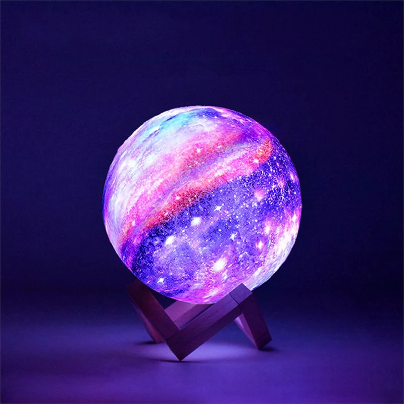 Asteria | Draadloze 3D Maanlamp