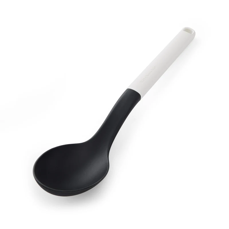 KitchenAid Servierlöffel Classic Porzellanweiß Kunststoff 34 cm - Schöpflöffel