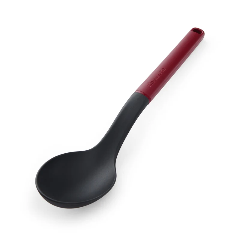 KitchenAid Servierlöffel Classic Kaiserrot - Kunststoff - Stilvolles Design - Ideal zum Servieren
