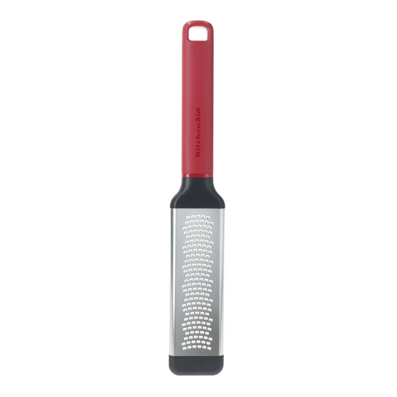 KitchenAid Reibe Classic Kaiserrot Edelstahl/Kunststoff 29cm Fein - Raspel