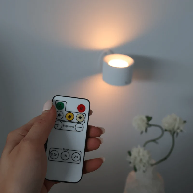 Nuvia | Draadloze LED Wandlamp