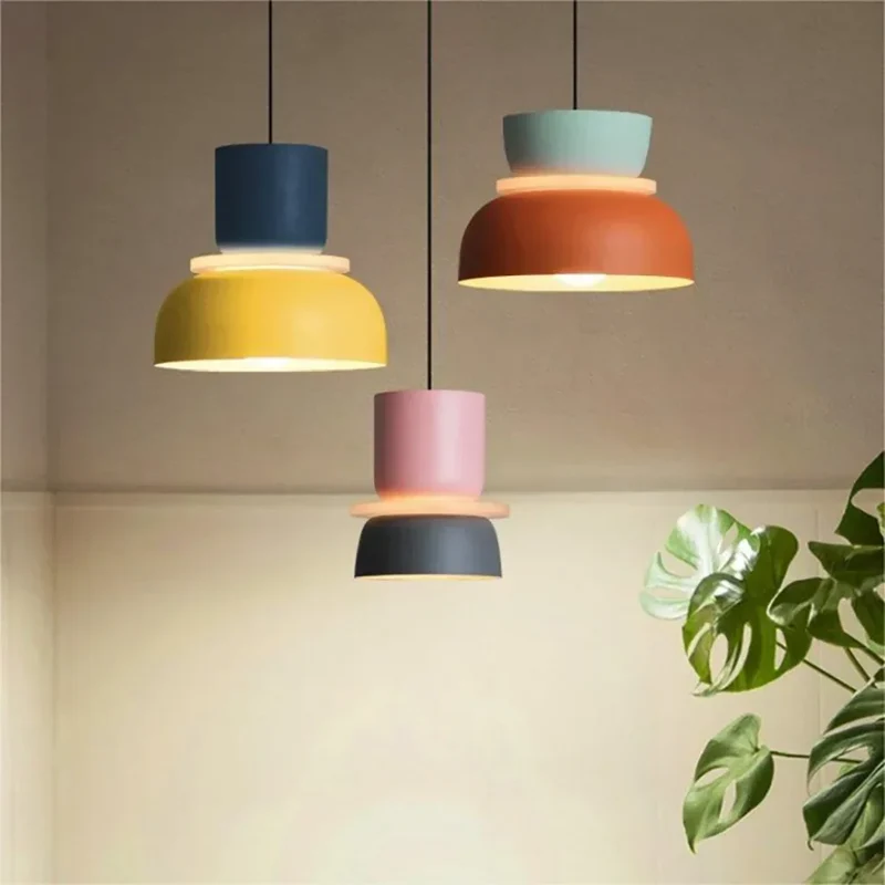 Lucie Kleurblok Scandinavische Hanglamp