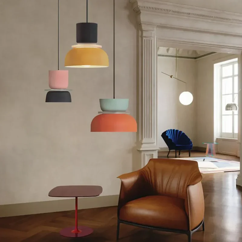 Lucie Kleurblok Scandinavische Hanglamp