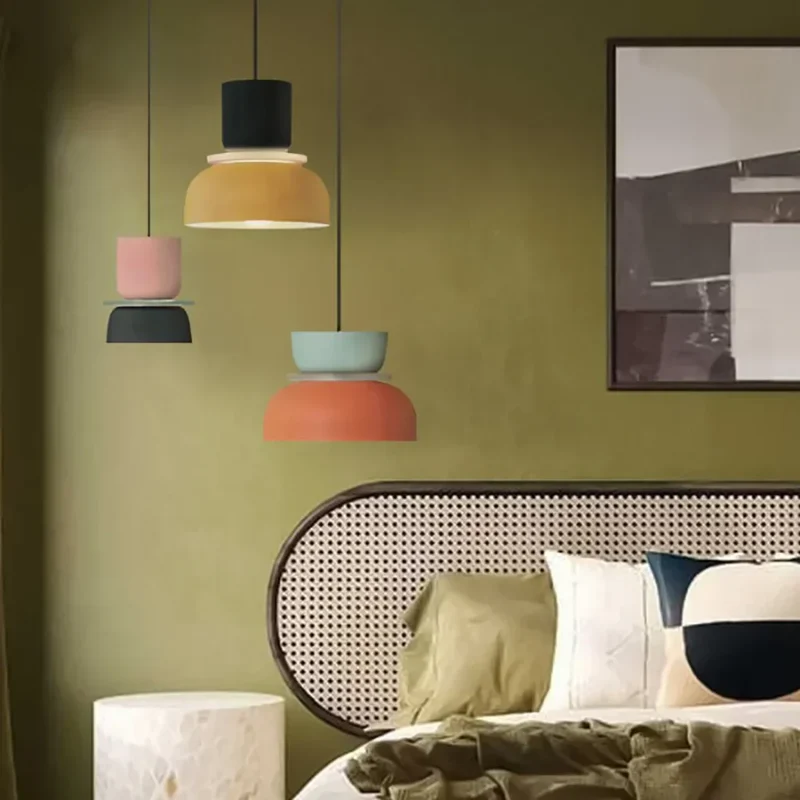 Lucie Kleurblok Scandinavische Hanglamp