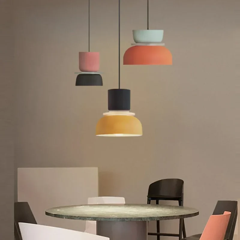 Lucie Kleurblok Scandinavische Hanglamp