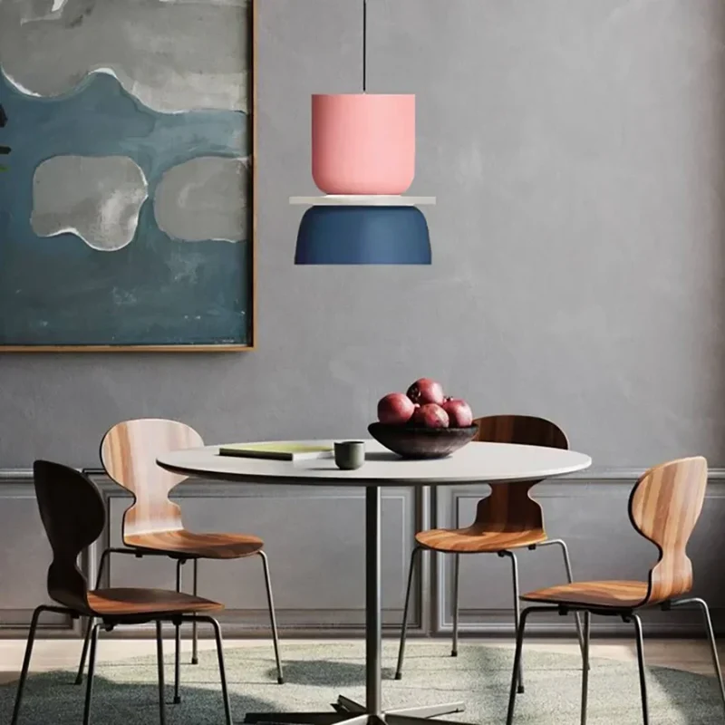 Lucie Kleurblok Scandinavische Hanglamp