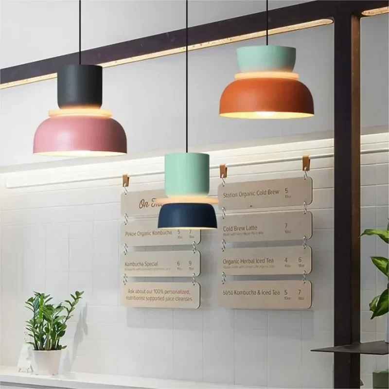 Lucie Kleurblok Scandinavische Hanglamp