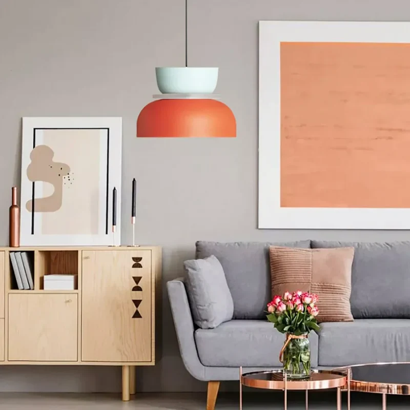 Lucie Kleurblok Scandinavische Hanglamp