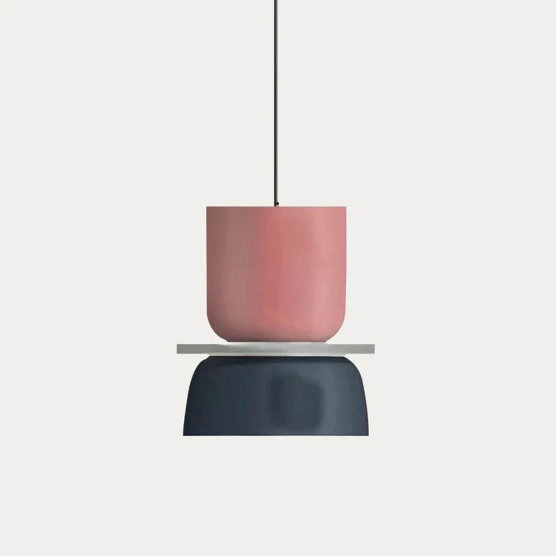 Lucie Kleurblok Scandinavische Hanglamp