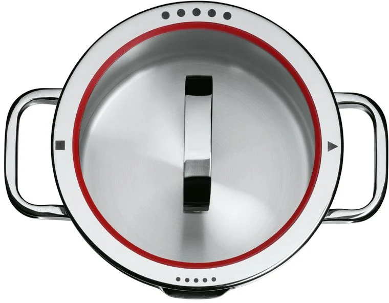 WMF Topfset Function 4 – Edelstahl – 5-teilig – Stielkasserolle ø 16, 20, 20 und 24 cm sowie Stielkasserolle ø 16 cm