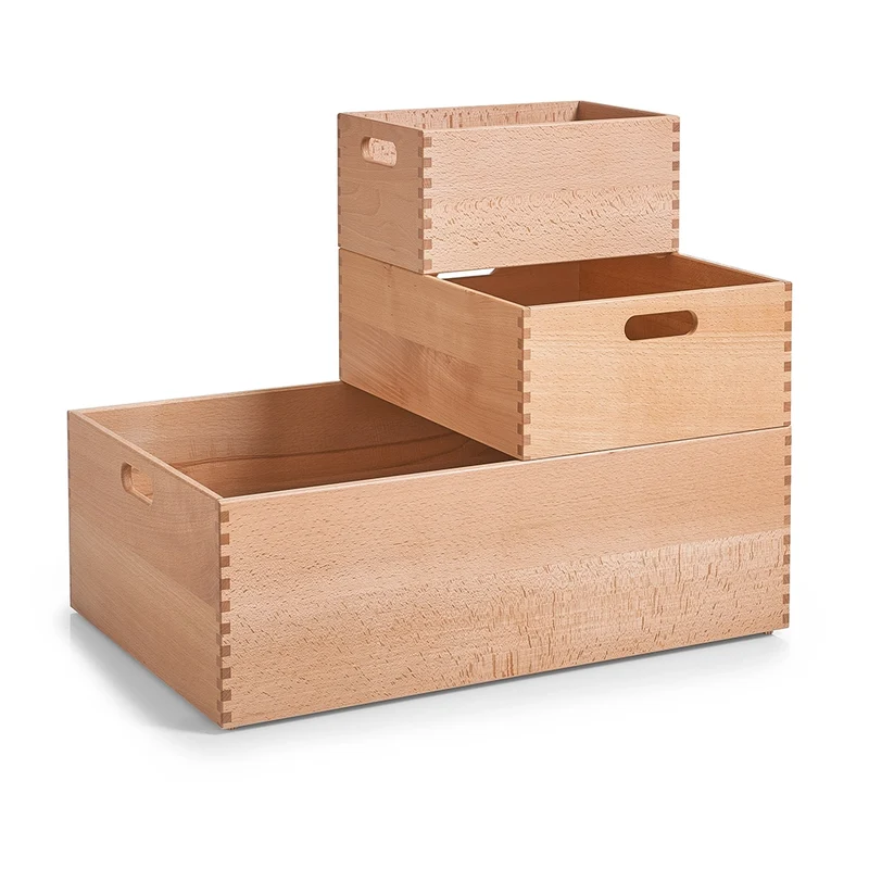 Buchenholzbox groß Zeller Present