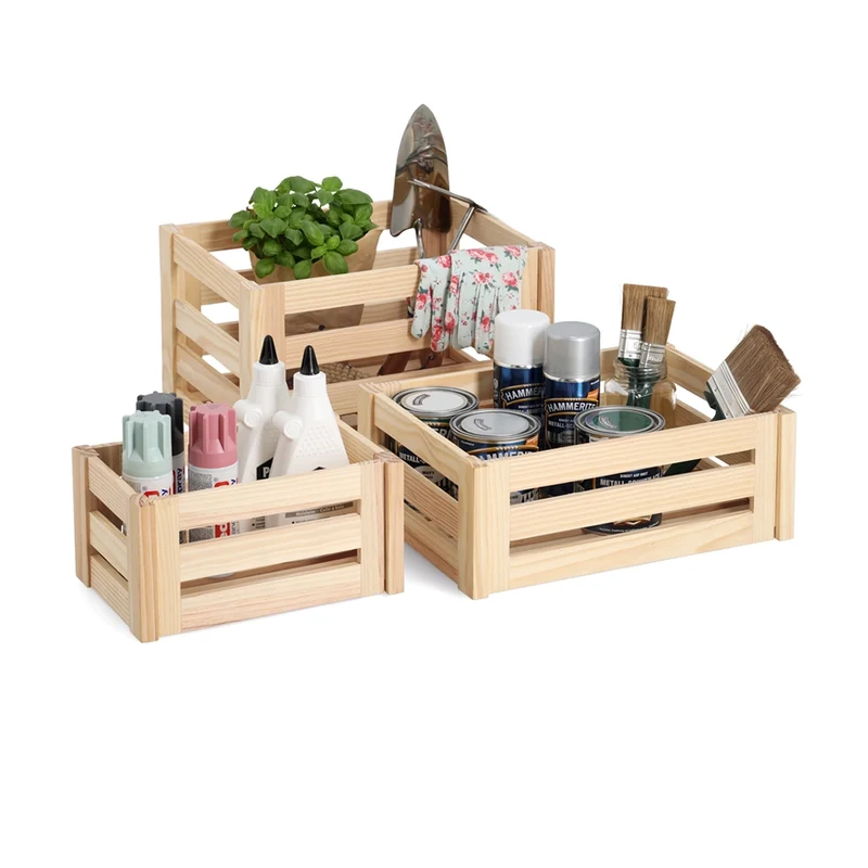Holzkiste mittel Zeller Present
