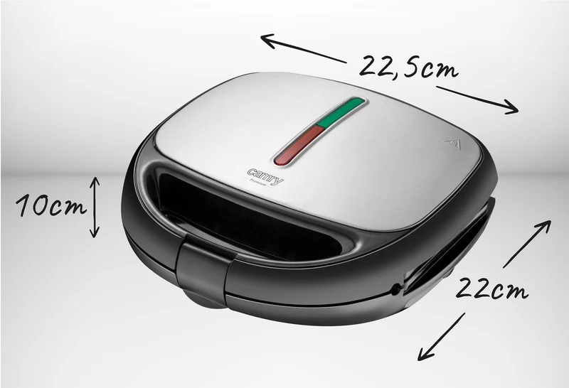 Camry CR 3057 Backgerät 6in1 Sandwich-/Omelettmaker/Grill/Waffeisen/Nussbäcker