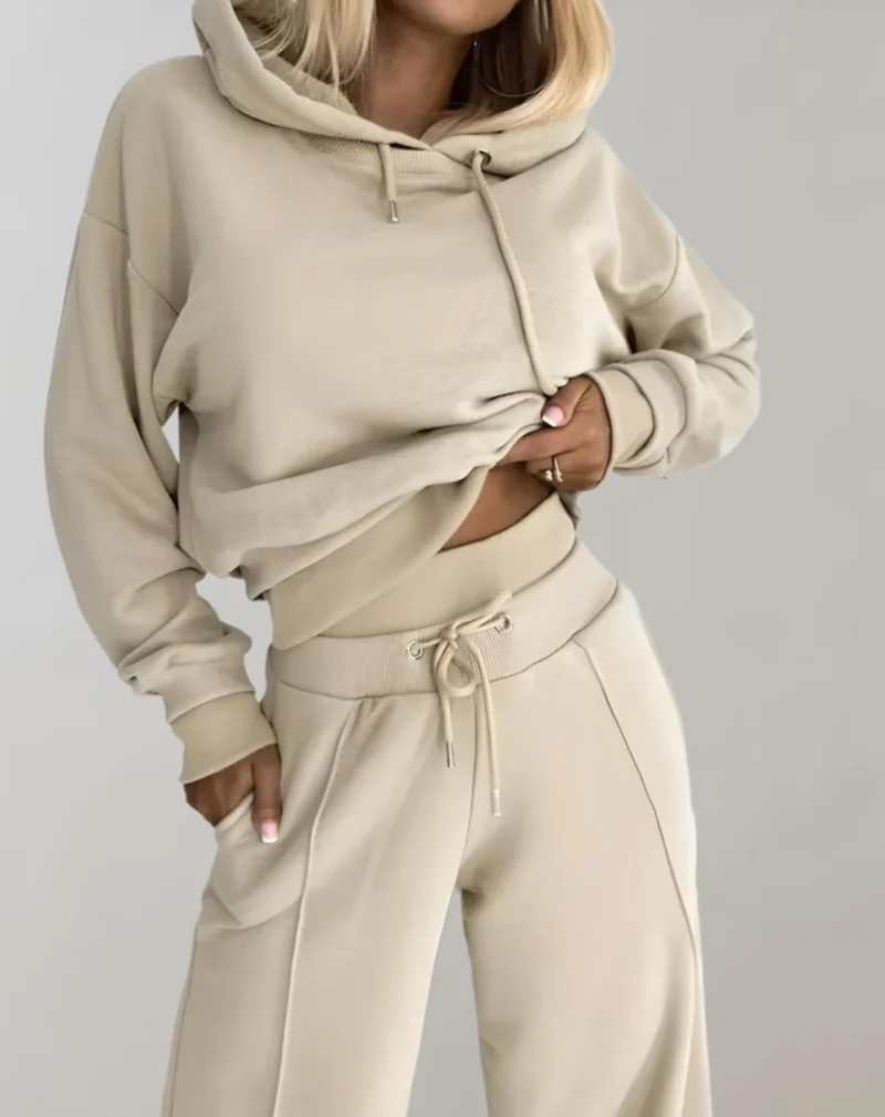 Carmen | Vrijetijds Hoodie & Joggingpak Set voor Dames