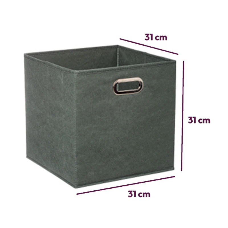 Aufbewahrungskorb khaki grün groß Five®
