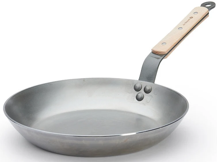 De Buyer Bratpfanne Mineral B Holz - ø 28 cm - Ohne Antihaftbeschichtung