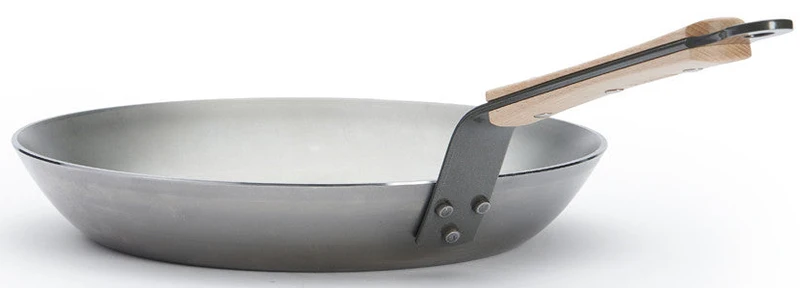 De Buyer Bratpfanne Mineral B Holz - ø 28 cm - Ohne Antihaftbeschichtung