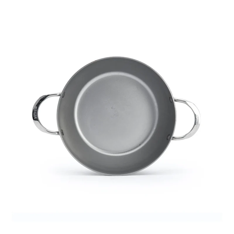 De Buyer Bratpfanne - mit 2 Griffen - Mineral B - ø 28 cm / 4 Liter - ohne Antihaftbeschichtung