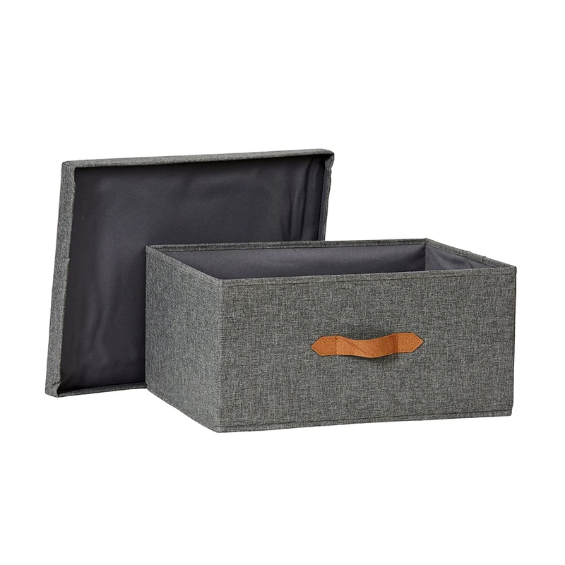 Aufbewahrungsbox grau Kleiderschrank groß Store It