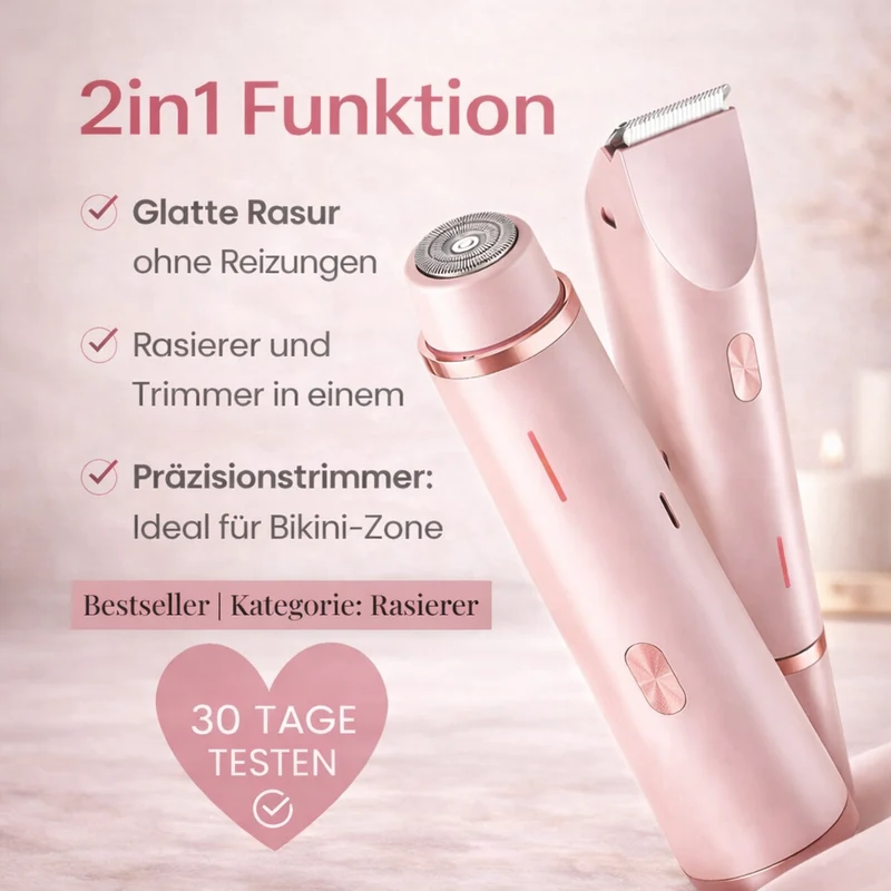 Intimrasierer voor Vrouwen | Elektrische Scheerapparaat voor Dames | IntimLisse