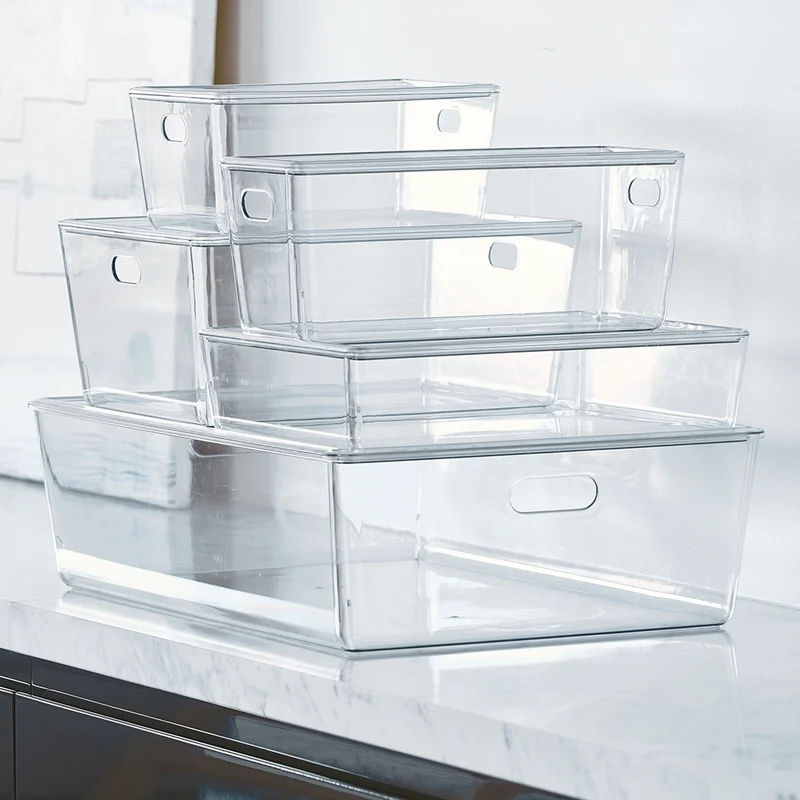 Transparenter Behälter mit Deckel 11 Liter Ezystorage