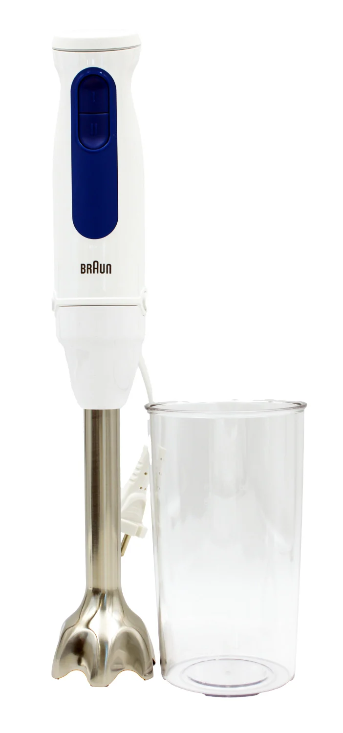 Braun MQ30001MWH MultiQuick 3 Stabmixer weiß/blau 900 Watt