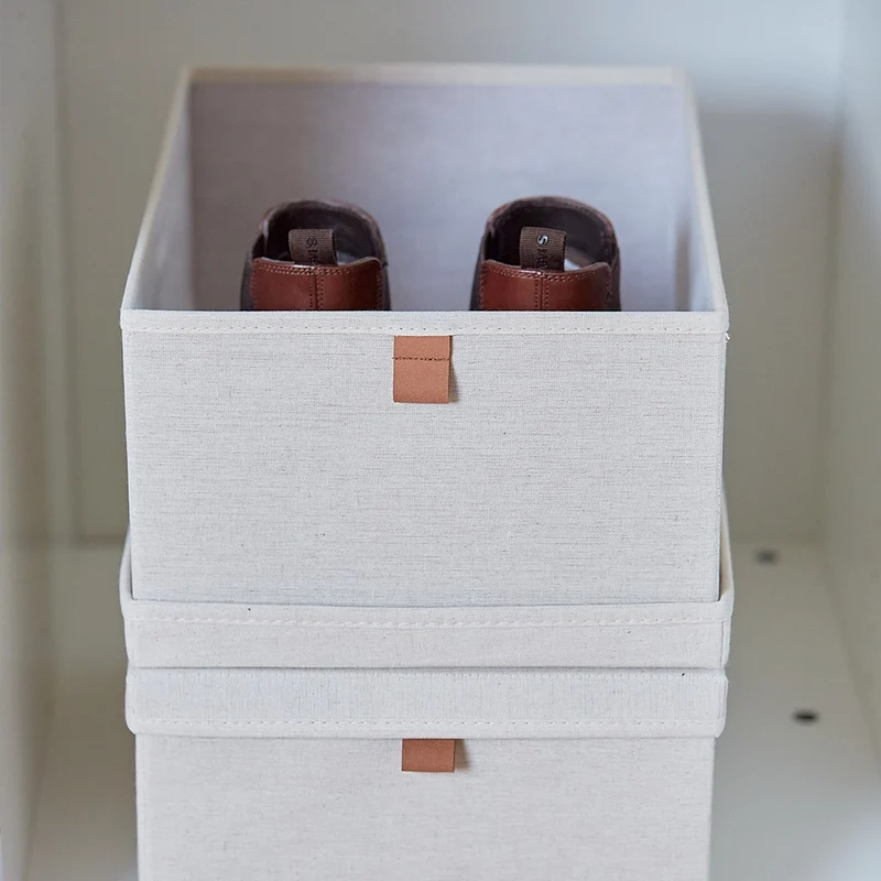 Luxus Aufbewahrungsboxen Set beige Store It