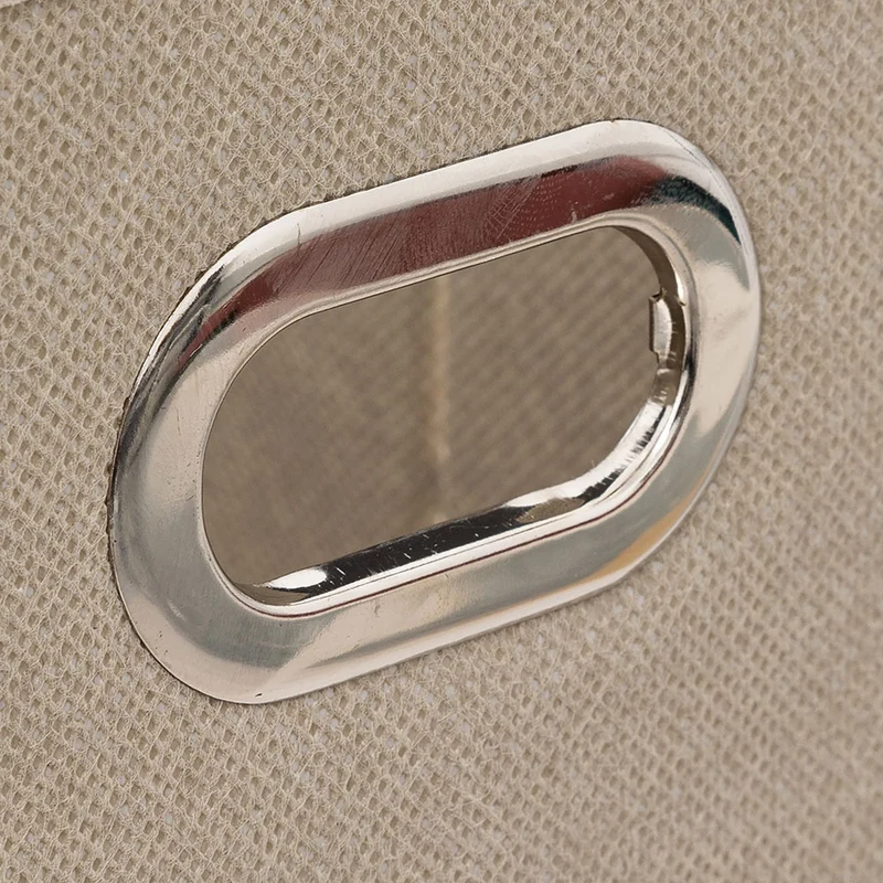 Aufbewahrungskorb Leinen beige groß Five®