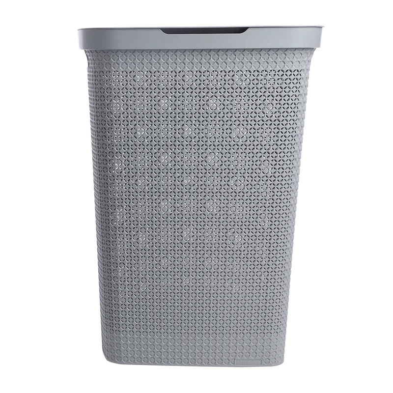 Kunststoff-Wäschekorb mit Deckel Ezystorage