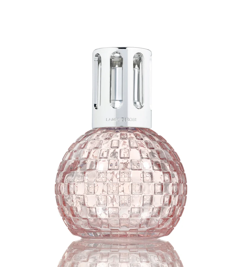 Maison Berger Geschenkset Glas 250 ml - Duftlampe mit Nachfüllung Rose - Disco