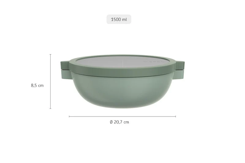 Lunchbowl Vita nordic sage 4 tlg.