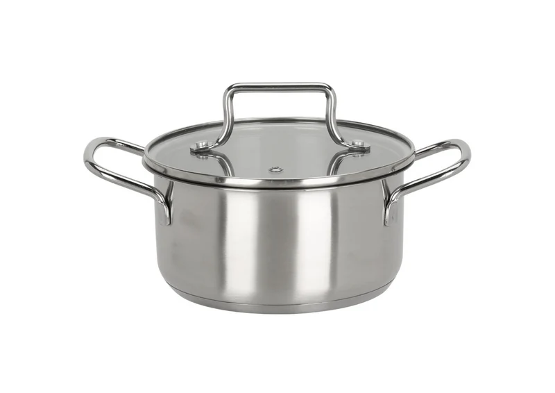 Cookinglife Kasserolle Edelstahl 16 cm 1,3 L - Sauce & Beilage - Essential Steel