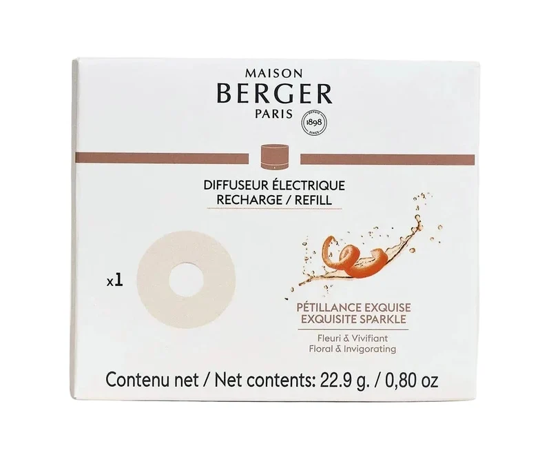 Maison Berger Nachfüllung Keramik 86 mm - für Nomad Diffuser - Exquisite Sparkle