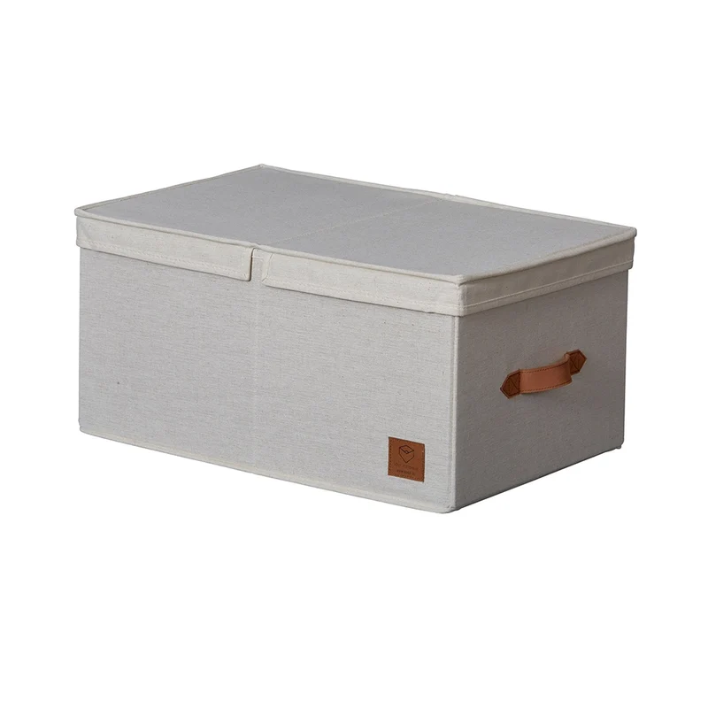 Aufbewahrungsbox beige Kleiderschrank Store It